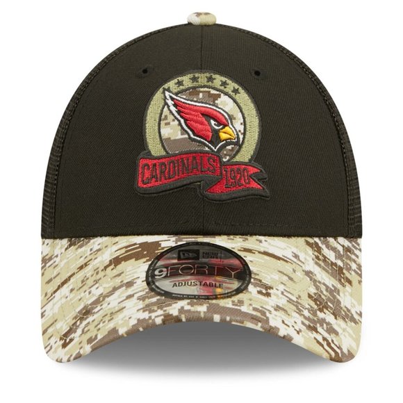 Arizona Cardinals New Era 9FORTY Salute To Service Mesh Snapback Hat Cap $34 - Picture 3 of 10